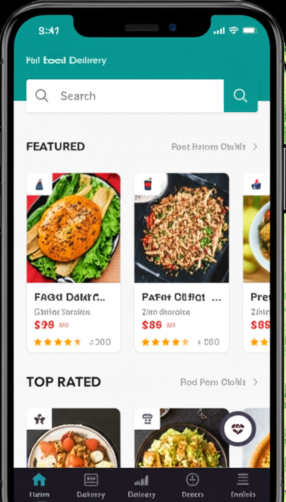 Food Delivery iOS App